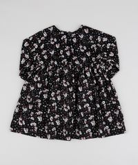 Vestido-Infantil-Estampado-Floral-Manga-Longa-Preto-9946742-Preto_2