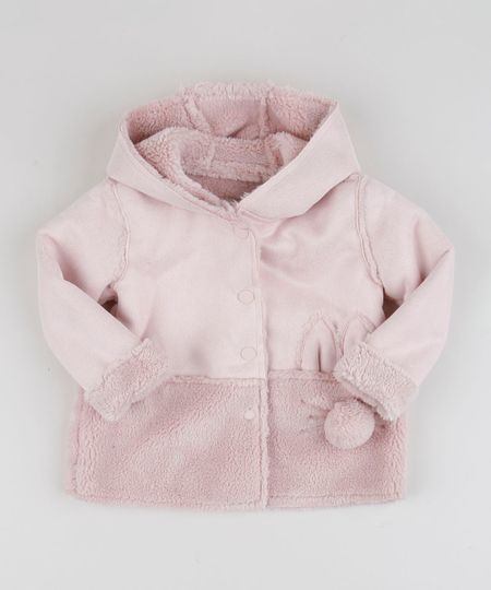 Colete-Infantil-em-Pelo-com-Bolsos-Rosa-Claro-9810483-Rosa_Claro_1