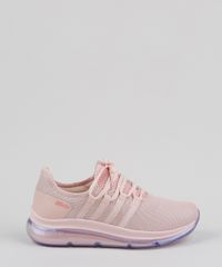 Tenis-Feminino-Actvitta-Knit-Running-com-Solado-Transparente-Rosa-Claro-9947315-Rosa_Claro_2
