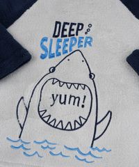 Pijama-de-Fleece-Infantil-Tubarao-Manga-Longa-Azul-Marinho-9769038-Azul_Marinho_3