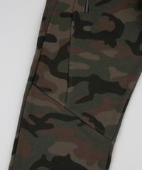 Calca-de-Moletom-Juvenil-Estampada-Camuflada-com-Bolsos-Verde-Militar-9799890-Verde_Militar_4