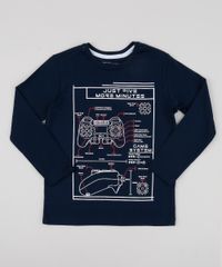 Camiseta-Infantil-Controle-de-Video-Game-Manga-Longa-Azul-Marinho-9945190-Azul_Marinho_1