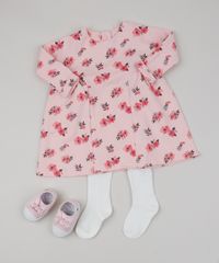 Vestido-Infantil-Estampado-Floral-Manga-Longa---Meia-Calca-Rosa-Claro-9851525-Rosa_Claro_3