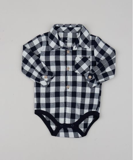 Body-Camisa-de-Flanela-Infantil-Estampado-Xadrez-Manga-Longa-Preto-9842883-Preto_1