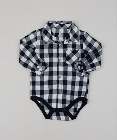 camisa de flanela infantil