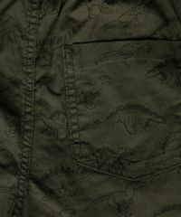 Bermuda-de-Sarja-Infantil-Estampada-de-Dinossauros-com-Bolsos-Verde-Militar-9944378-Verde_Militar_4