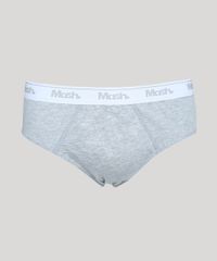 Kit-de-3-Cuecas-Mash-Masculinas-Slip-Cinza-Mescla-Claro-9951002-Cinza_Mescla_Claro_2