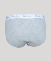 Kit-de-3-Cuecas-Mash-Masculinas-Slip-Cinza-Mescla-Claro-9951002-Cinza_Mescla_Claro_3