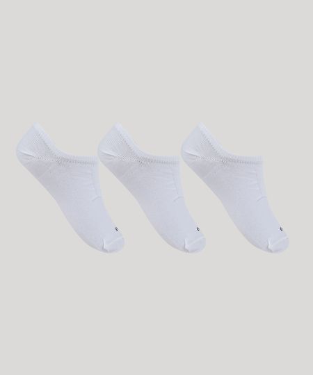 Kit-de-3-Meias-Femininas-Lupo-Cano-Baixo-Branca-9955553-Branco_1
