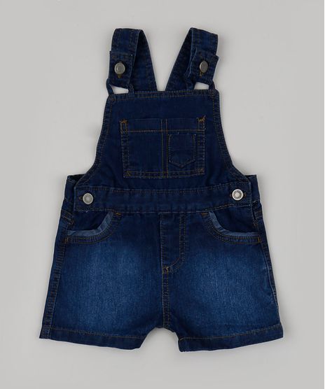 Jardineira-Jeans-Infantil-com-Bolsos-Azul-Escuro-9945179-Azul_Escuro_1