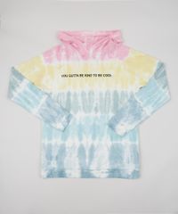Blusao-de-Moletom-Juvenil-Alongado-Estampado-Tie-Dye-com-Capuz-Rosa-9949779-Rosa_1