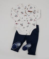 Body-Infantil-Estampado-de-Acampamento-Manga-Longa-Gola-Portuguesa-Cinza-Mescla-Claro-9842881-Cinza_Mescla_Claro_3