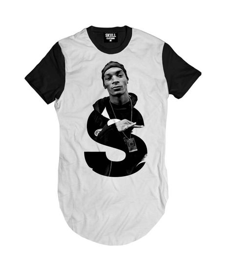 camiseta longline masculina c&a