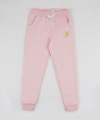 Calca-de-Fleece-Infantil-com-Bordado-Rosa-Claro-9798198-Rosa_Claro_1
