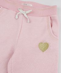 Calca-de-Fleece-Infantil-com-Bordado-Rosa-Claro-9798198-Rosa_Claro_3