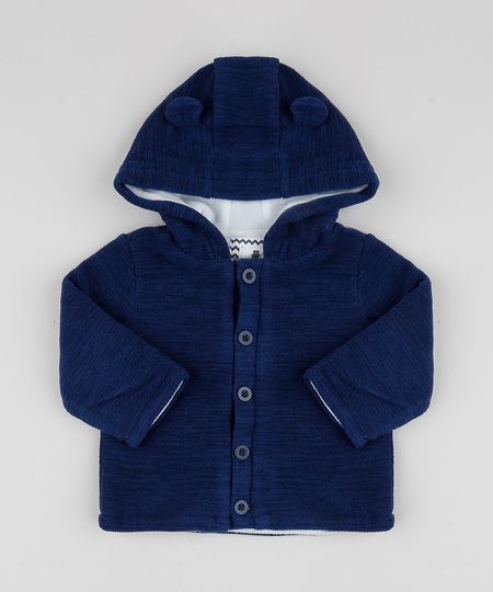 Blusao-Infantil-com-Capuz-e-Botoes-Azul-Escuro-9844357-Azul_Escuro_1 Blusao-Infantil-com-Capuz-e-Botoes-Azul-Escuro-9844357-Azul_Escuro_1