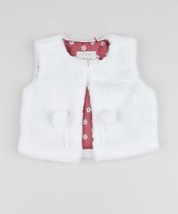 Colete-Infantil-em-Pelo-com-Bolsos-Branco-9810482-Branco_1