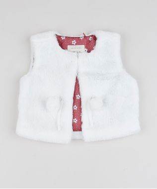 Colete-Infantil-em-Pelo-com-Bolsos-Branco-9810482-Branco_1