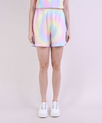 Short-de-Moletom-Feminino-Mindset-Cintura-Alta-Estampado-Tie-Dye-Multicor-9953725-Multicor_1