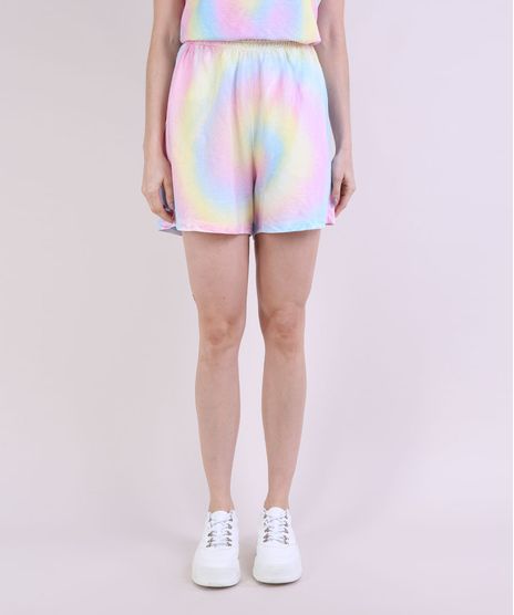 Short-de-Moletom-Feminino-Mindset-Cintura-Alta-Estampado-Tie-Dye-Multicor-9953725-Multicor_1