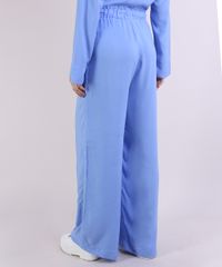 Calca-de-Pijama-Feminina-Mindset-com-Bolsos-Azul-9953713-Azul_2