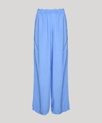 Calca-de-Pijama-Feminina-Mindset-com-Bolsos-Azul-9953713-Azul_5