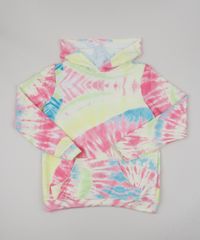 Blusao-de-Moletom-Juvenil-Estampado-Tie-Dye-com-Capuz-Rosa-9949328-Rosa_1