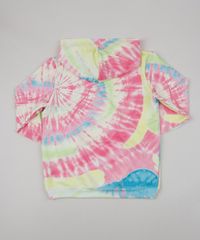 Blusao-de-Moletom-Juvenil-Estampado-Tie-Dye-com-Capuz-Rosa-9949328-Rosa_2