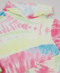 Blusao-de-Moletom-Juvenil-Estampado-Tie-Dye-com-Capuz-Rosa-9949328-Rosa_3