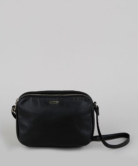 Bolsa-Feminina-Transversal-Pequena-com-Divisorias-Preta-8466765-Preto_1