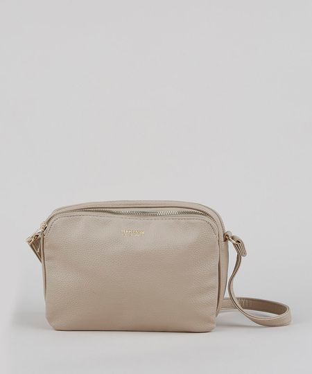 Bolsa-Feminina-Transversal-Pequena-com-Divisorias-Bege-Claro-8466765-Bege_Claro_1