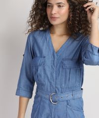 Macacao-Jeans-Feminino-com-Bolsos-e-Cinto-Manga-3-4-Azul-Medio-9946823-Azul_Medio_4 Macacao-Jeans-Feminino-com-Bolsos-e-Cinto-Manga-3-4-Azul-Medio-9946823-Azul_Medio_4