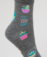 Meia-Feminina-Cactos-Cano-Medio-Cinza-Mescla-9954827-Cinza_Mescla_4