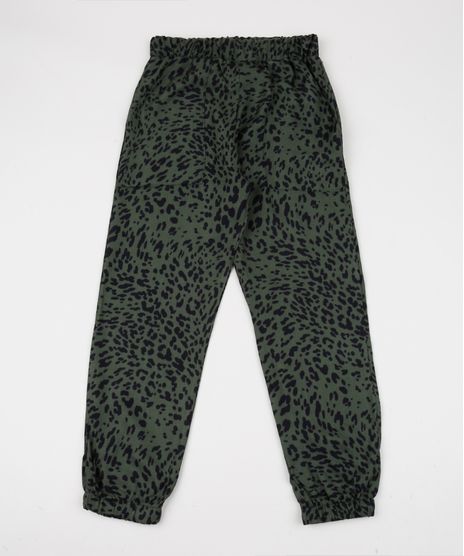 Calca-Infantil-Jogger-Estampada-de-Animal-Onca-Verde-Militar-9954111-Verde_Militar_1