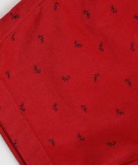 Bermuda-de-Sarja-Infantil-Estampada-de-Bicicletas-com-Bolsos-Vermelha-9945497-Vermelho_4