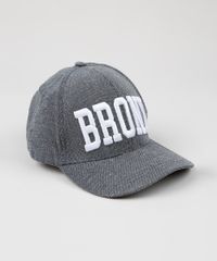 Bone-Masculino-com-Bordado--Bronx--Aba-Curva-Chumbo-8684297-Chumbo_3