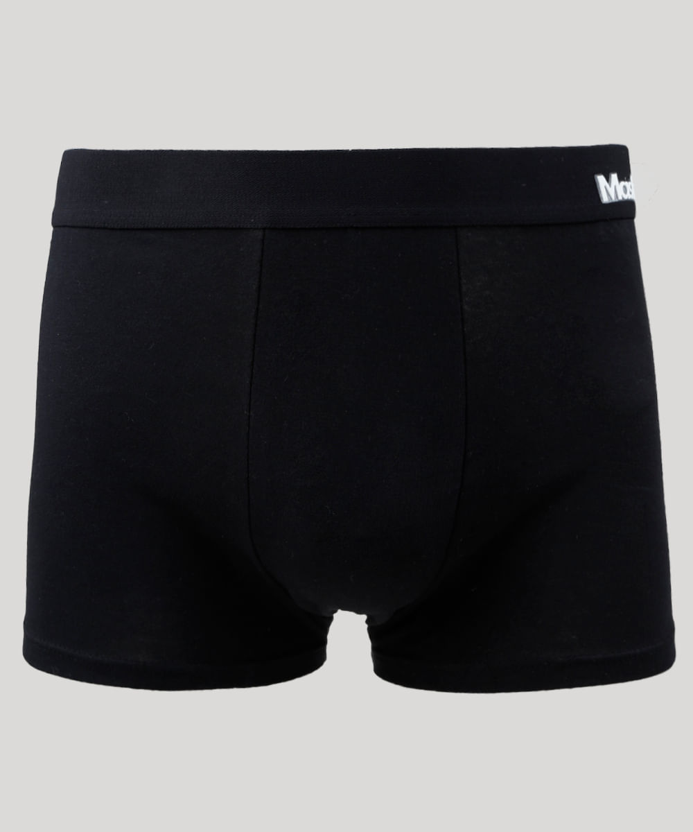 Cueca Masculina Mash Boxer Preta