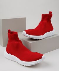 Tenis-Meia-Masculino-Oneself-Cano-Alto-Knit-Vermelho-9952083-Vermelho_1