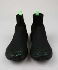 Tenis-Meia-Masculino-Oneself-Cano-Alto-Knit-com-Detalhe-Neon-Preto-9952082-Preto_5