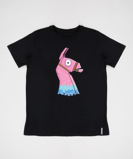 Camiseta-Juvenil-Fortnite-Lhama-Manga-Curta-Preta-9945954-Preto_1 Camiseta-Juvenil-Fortnite-Lhama-Manga-Curta-Preta-9945954-Preto_1