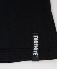 Camiseta-Juvenil-Fortnite-Lhama-Manga-Curta-Preta-9945954-Preto_4