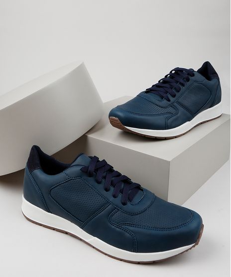 Tenis-Masculino-Oneself-com-Recortes-Azul-Escuro-9952078-Azul_Escuro_1