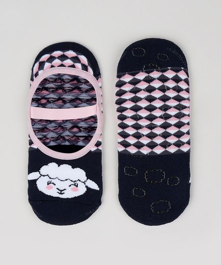 Meia-Feminina-Sapatilha-Estampada-de-Ovelha-Azul-Marinho-9949188-Azul_Marinho_1 Meia-Feminina-Sapatilha-Estampada-de-Ovelha-Azul-Marinho-9949188-Azul_Marinho_1