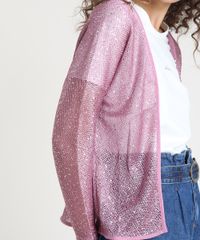 Capa-Feminina-em-Trico-com-Paetes-Rosa-9808990-Rosa_4