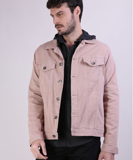 Jaqueta-de-Sarja-em-Moletom-Masculina-com-Bolsos-Rose-9952760-Rose_1