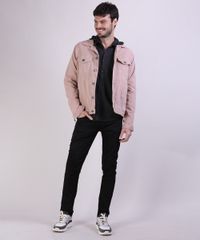 Jaqueta-de-Sarja-em-Moletom-Masculina-com-Bolsos-Rose-9952760-Rose_3