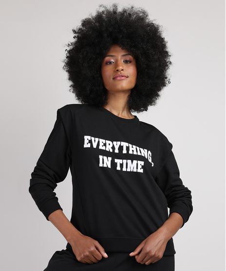 Blusao-de-Moletom-Feminino-Muscle--Everything-in-Time--com-Sobreposicao-Preto-9952337-Preto_1