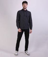 Camisa-de-Flanela-Masculina-Comfort-com-Capuz-Removivel-Manga-Longa-Cinza-Mescla-Escuro-9809552-Cinza_Mescla_Escuro_3