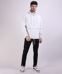 Jaqueta-Corta-Vento-de-Sarja-Masculina-em-Moletom-com-Meio-Ziper-e-Capuz-Off-White-9952762-Off_White_3