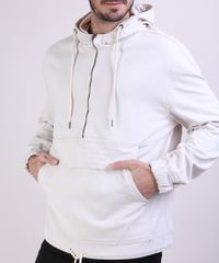 Jaqueta-Corta-Vento-de-Sarja-Masculina-em-Moletom-com-Meio-Ziper-e-Capuz-Off-White-9952762-Off_White_4